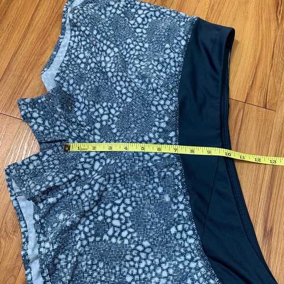 Nike Blue Printed Rival Running Training Shorts - Picture 10 of 10